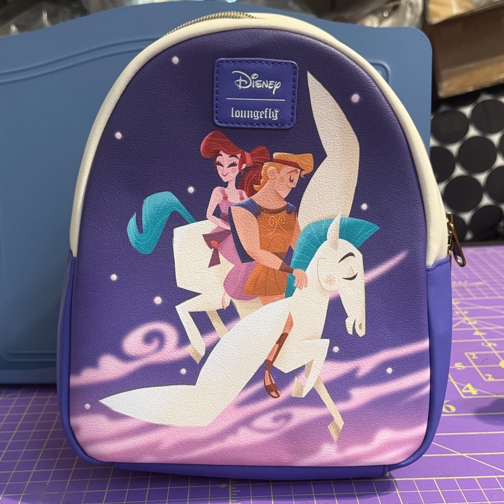 Disney Loungefly Hercules Backpack NWT